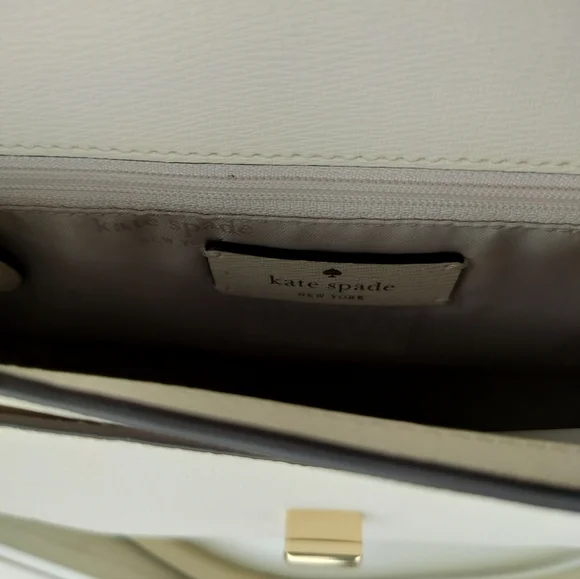 Kate Spade Elegant Cream Floral Women's Crossbody Bag - Picture 10 of 10